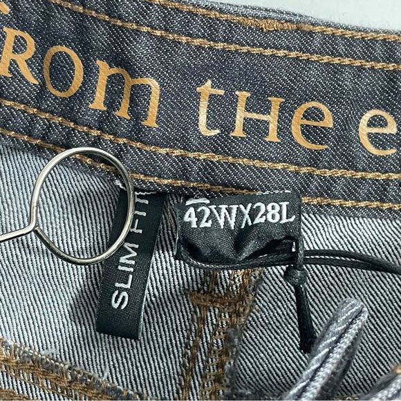 NWT Prana Bridger Jeans Indie Blue Slim Straight Men’s Denim 42 X 28 - Picture 6 of 7